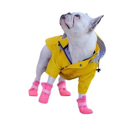 Stylish Waterproof Dog Raincoat